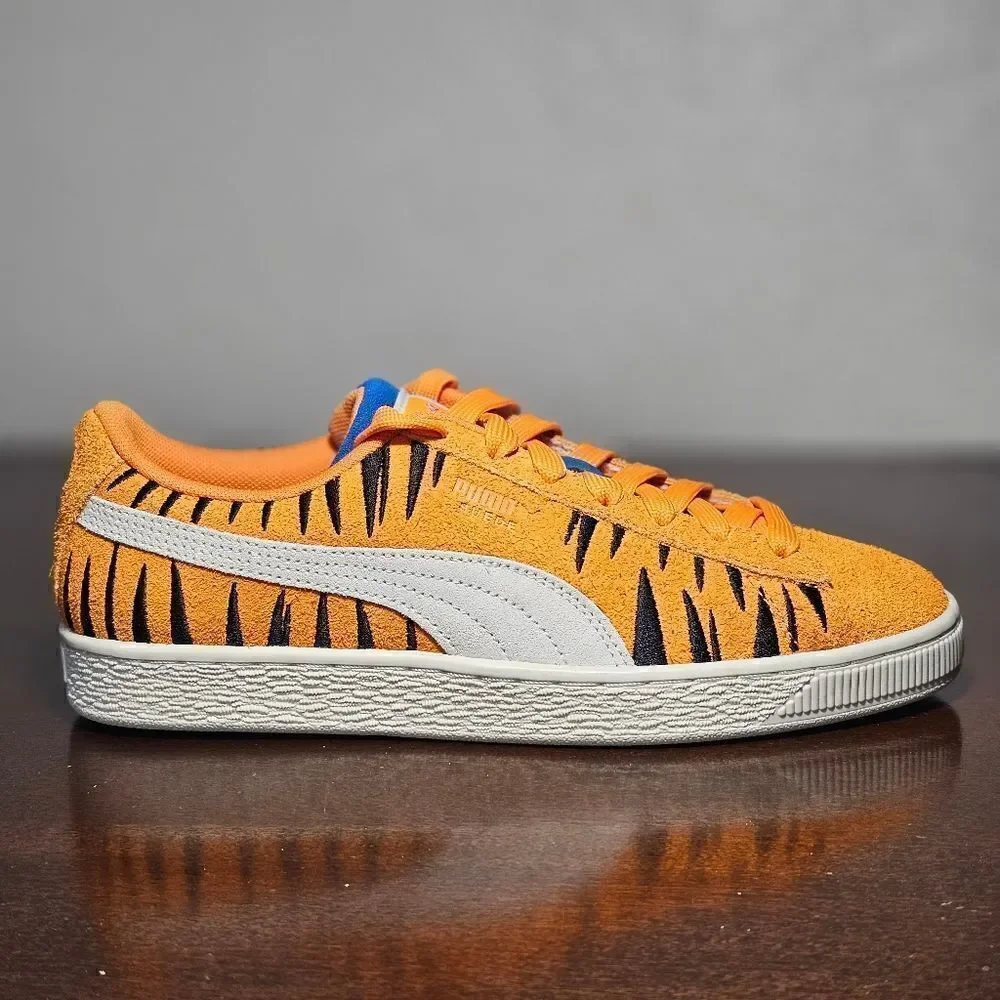 Puma Suede Frosted Flakes Tony The Tiger Shoes Stripes Youth 5.5 Big Kids New